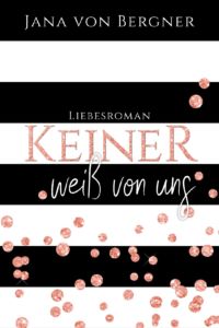 Cover Keiner weiss von uns - Text mit schwarzen Querstreifen